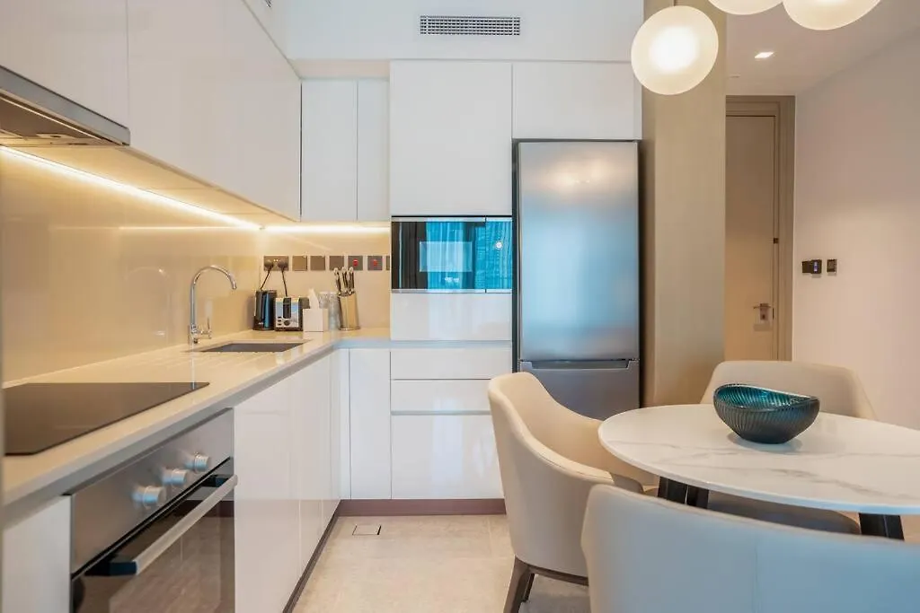Zapbed House - Ultra Luxury 1Bhk At Creek Harbour I IX Ix Daire Dubai Birleşik Arap Emirlikleri